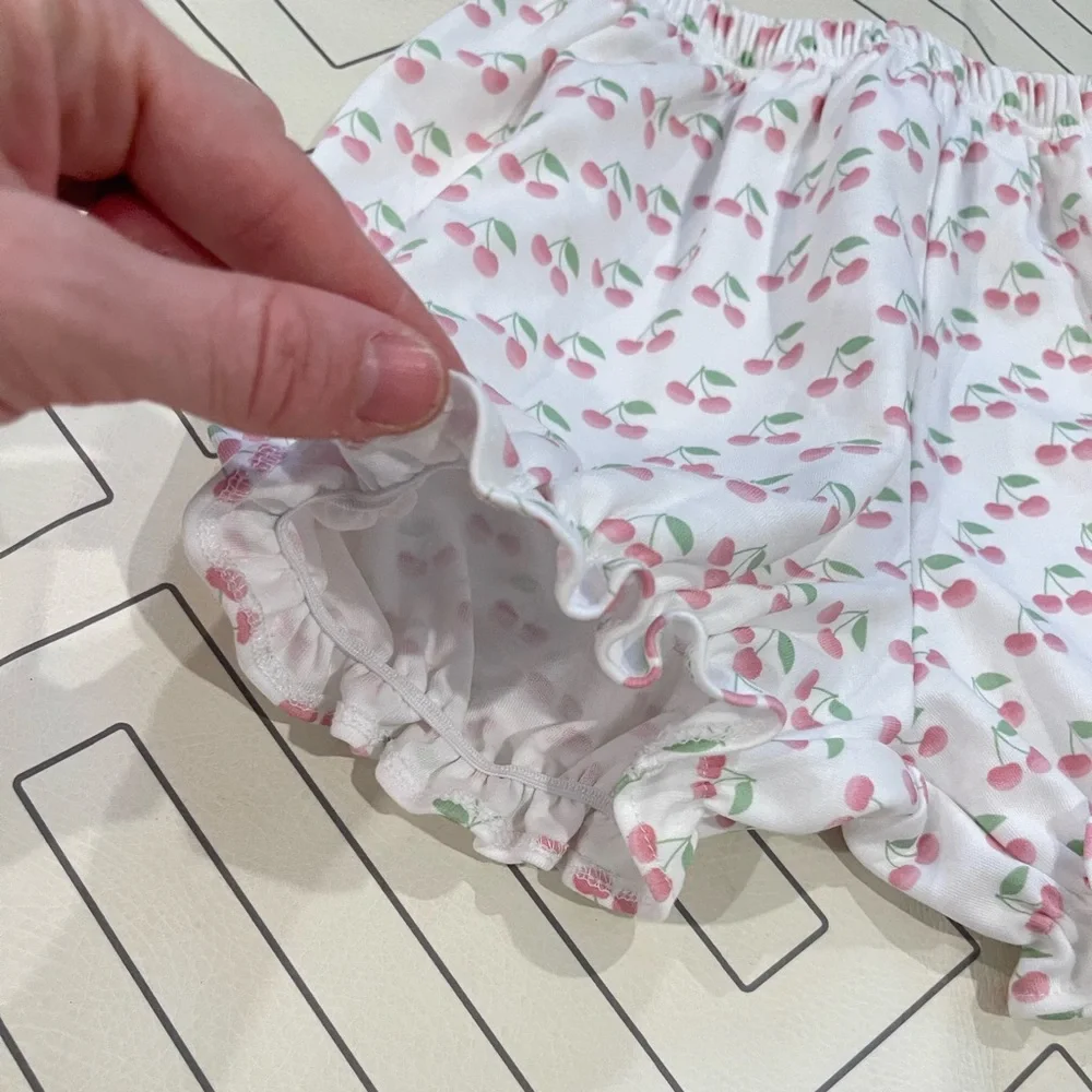 James & Lottie Cherry Print Shorts - Picture 4 of 8